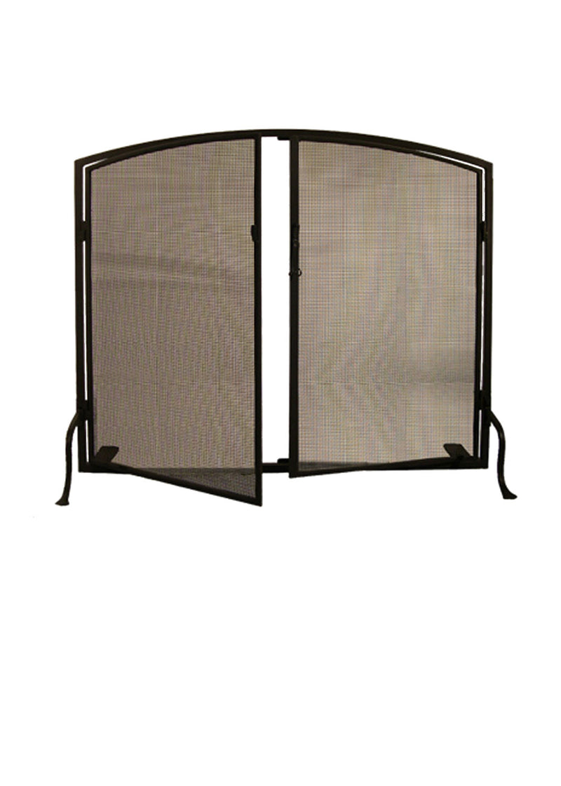 Meyda Tiffany 29853 Fireplace Screen, Timeless Bronze
