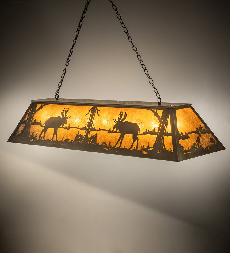 Meyda Tiffany 30333 Nine Light Pendant, Antique Copper