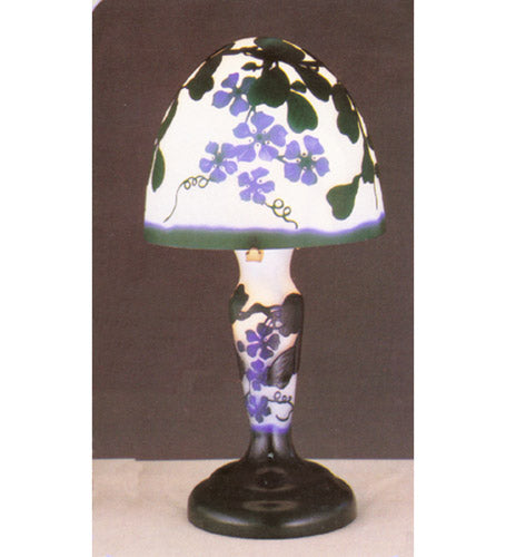 Meyda Tiffany 31054 Two Light Mini Lamp, Blue