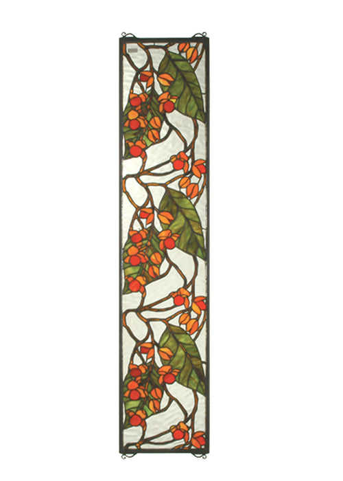 Meyda Tiffany 35971 Window, Zaf Flame Iaoa Amber