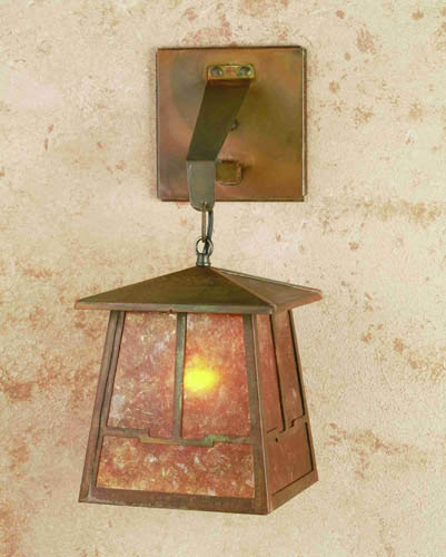 Meyda Tiffany 47748 One Light Wall Sconce, Rust
