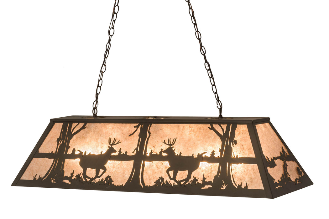 Meyda Tiffany 50123 11 Light Pendant, Antique Copper