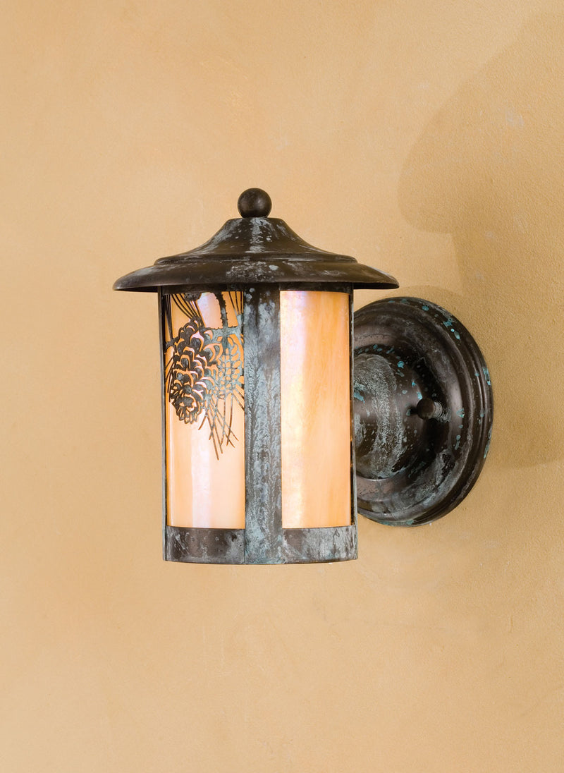 Meyda Tiffany 50706 One Light Wall Sconce, Craftsman Verdigris