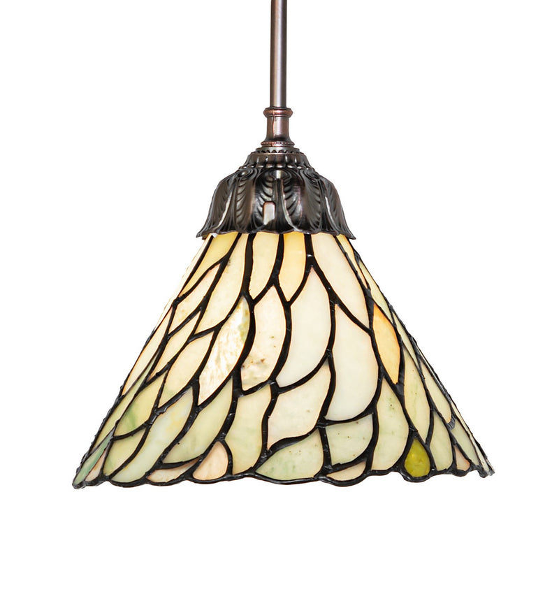 Meyda Tiffany 50863 One Light Mini Pendant, Bronze