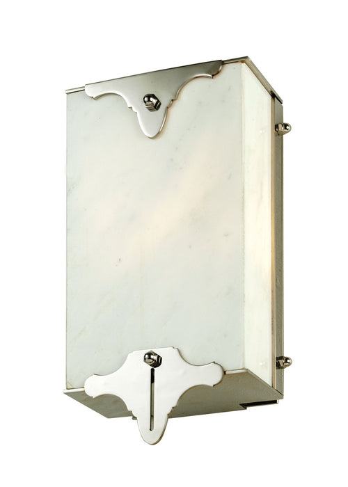 Meyda Tiffany 51027 Two Light Wall Sconce, Polished Stainless