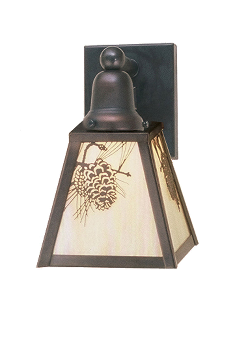 Meyda Tiffany 52461 One Light Wall Sconce, Craftsman