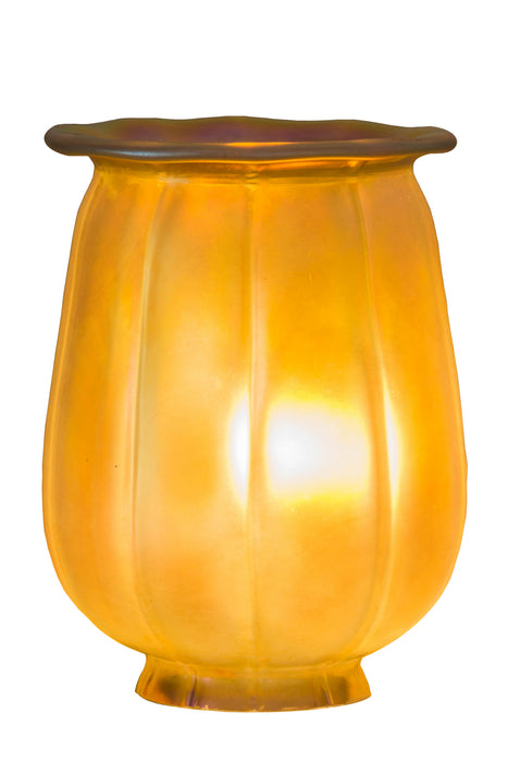 Meyda Tiffany 651744 Shade, X Gold Irid Squash
