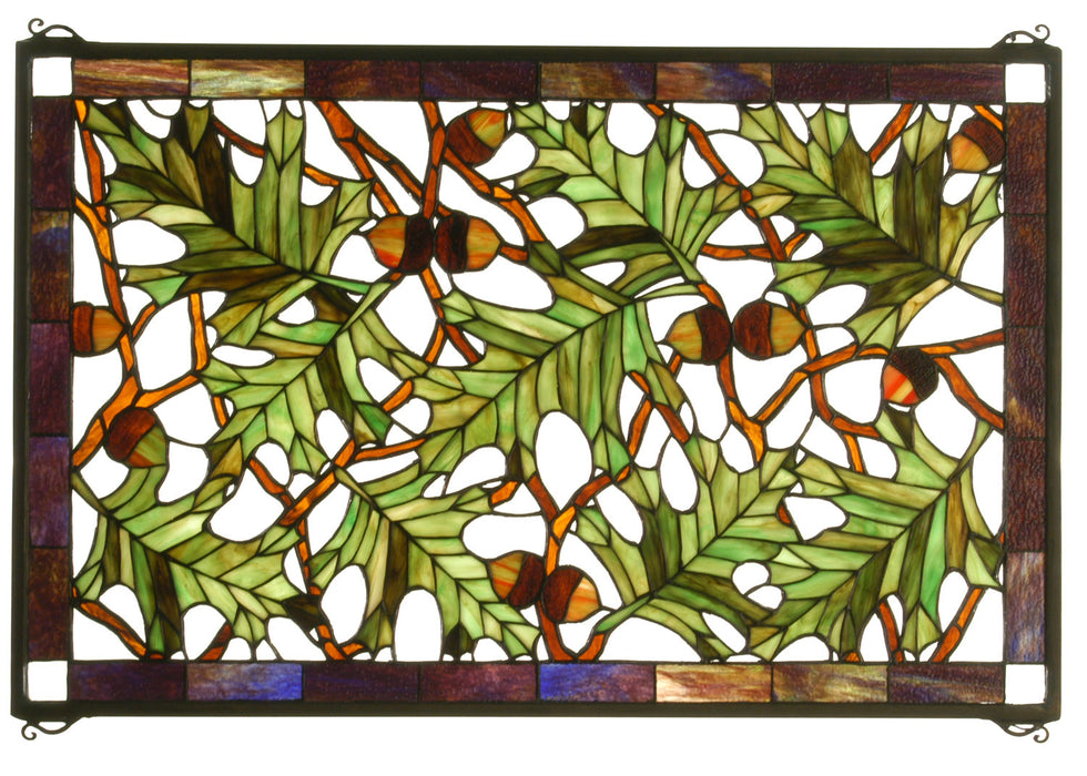 Meyda Tiffany 66276 Window, Rust,Wrought Iron