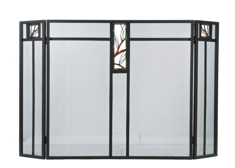 Meyda Tiffany 67327 Fireplace Screen, Wrought Iron
