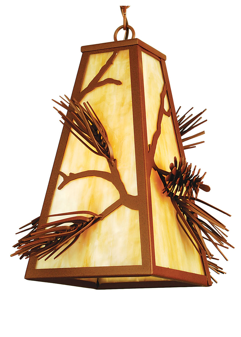 Meyda Tiffany 67717 One Light Mini Pendant, Rust