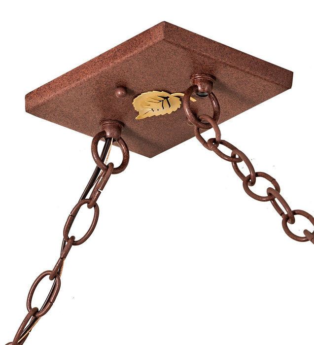 Meyda Tiffany 67745 11 Light Pendant, Rust