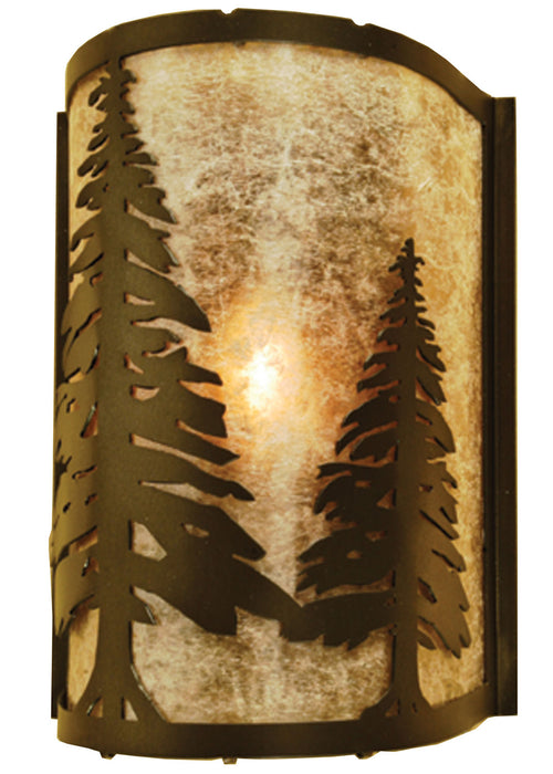Meyda Tiffany 68169 One Light Wall Sconce, Antique Copper