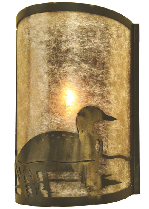Meyda Tiffany 68173 One Light Wall Sconce, Antique Copper