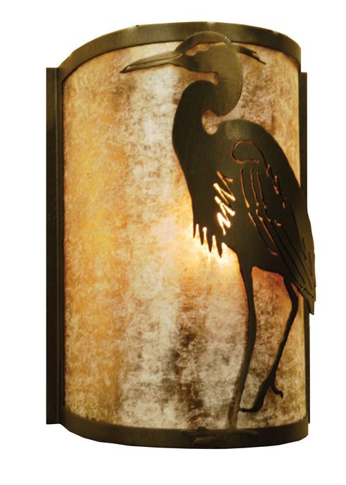 Meyda Tiffany 68185 One Light Wall Sconce, Antique Copper