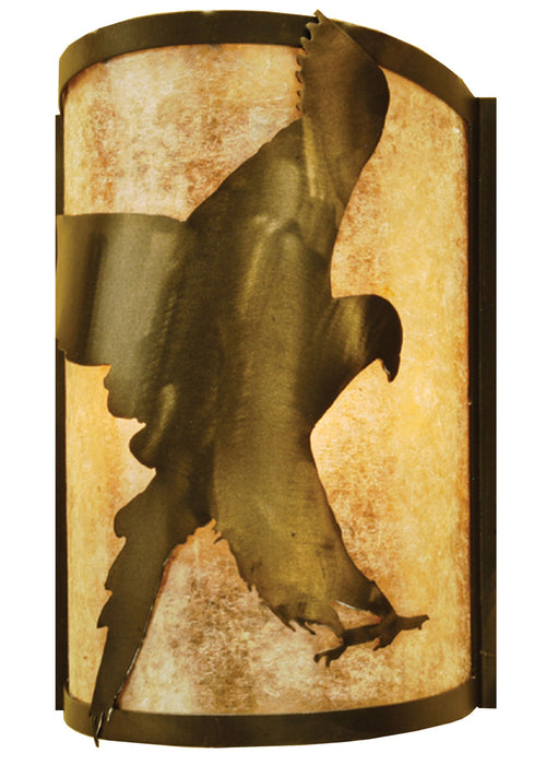 Meyda Tiffany 68188 One Light Wall Sconce, Antique Copper