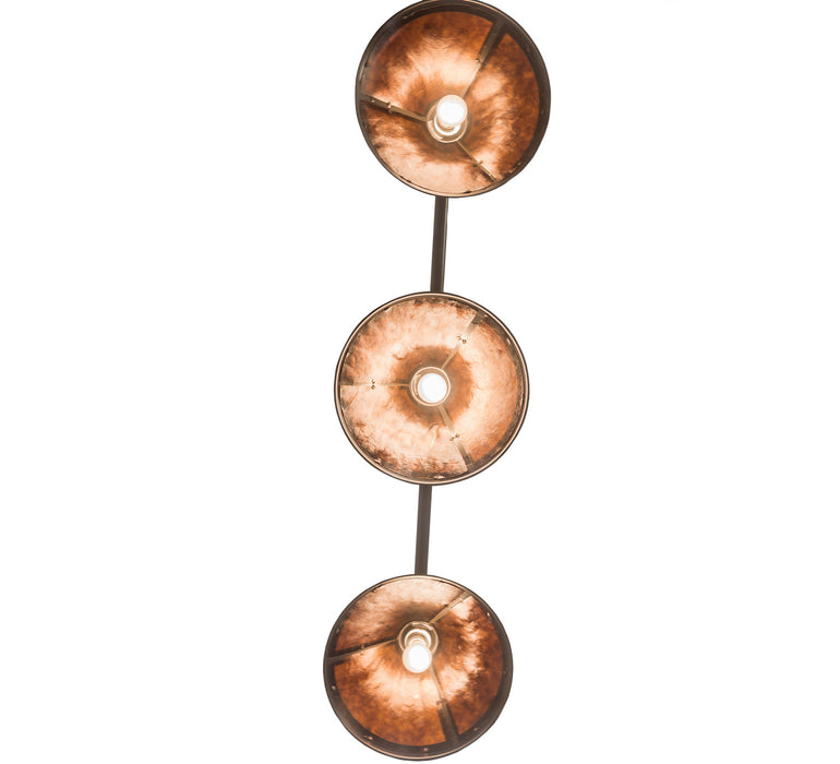 Meyda Tiffany 68232 Three Light Island Pendant, Timeless Bronze