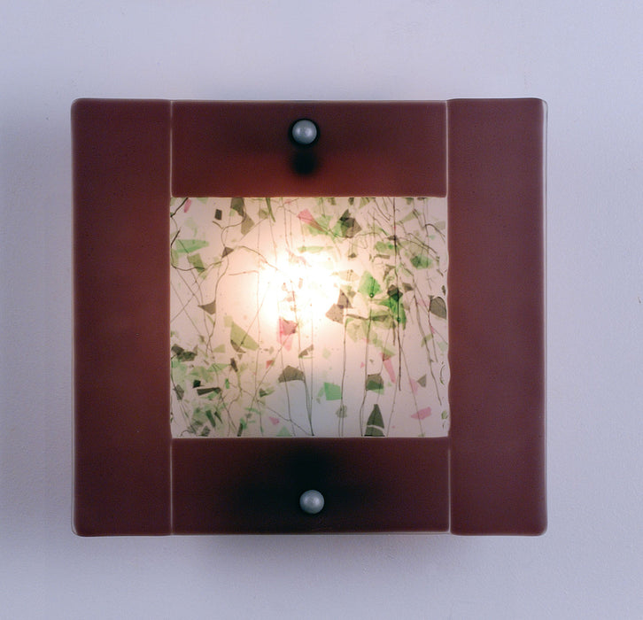 Meyda Tiffany 68324 One Light Wall Sconce, Nickel
