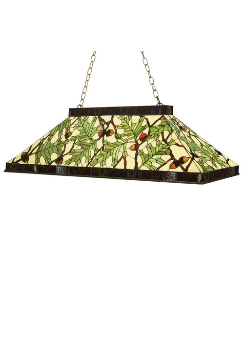 Meyda Tiffany 69924 Three Light Pendant, Mahogany Bronze