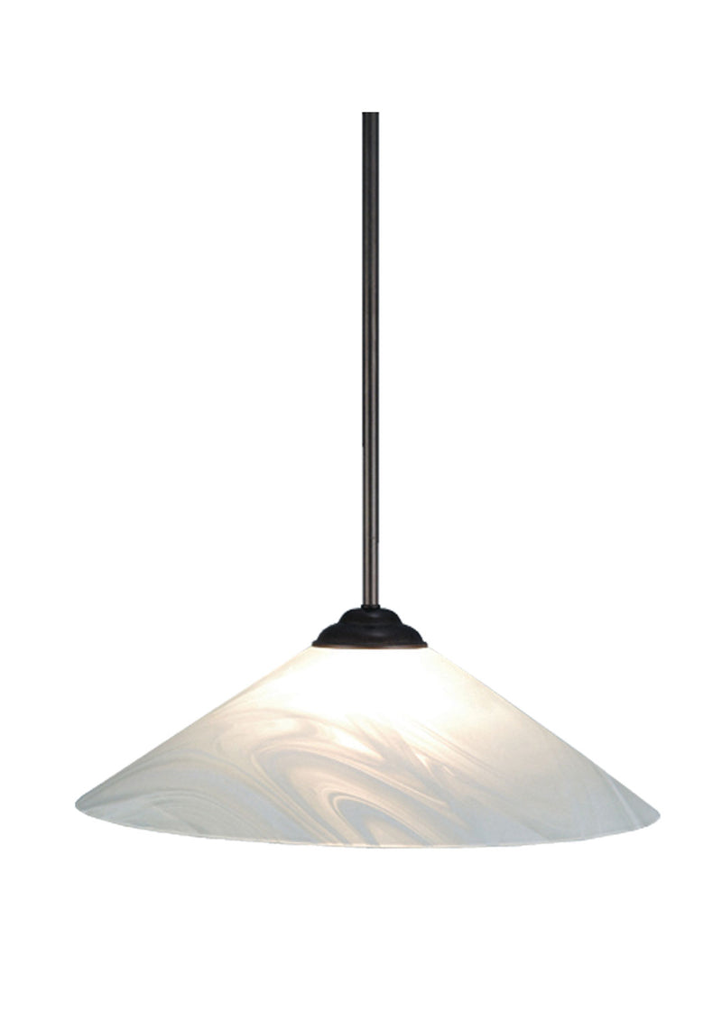 Meyda Tiffany 70107 One Light Pendant, Craftsman Brown