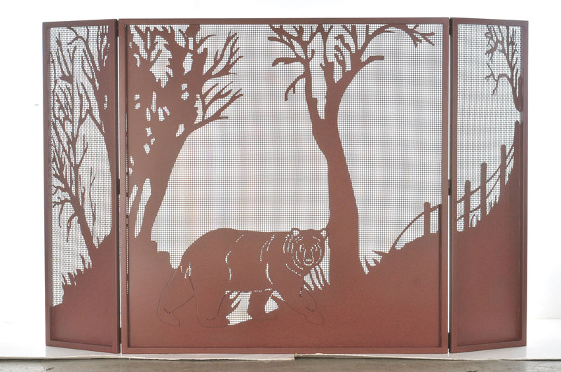 Meyda Tiffany 71141 Fireplace Screen, Rust