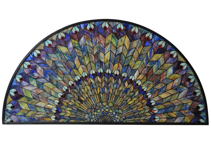 Meyda Tiffany 73005 Window, Green/Blue Purple/Blue Purple/Blue Purple