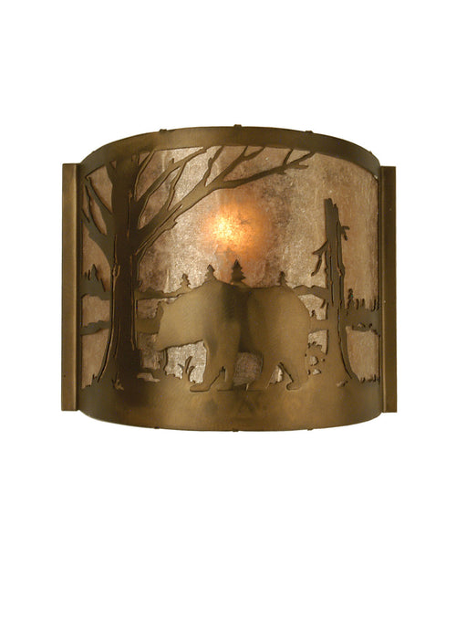 Meyda Tiffany 73308 One Light Wall Sconce, Antique Copper