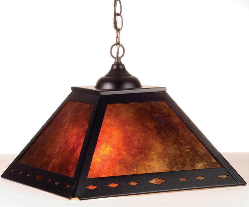Meyda Tiffany 76313 Two Light Pendant, Textured Black