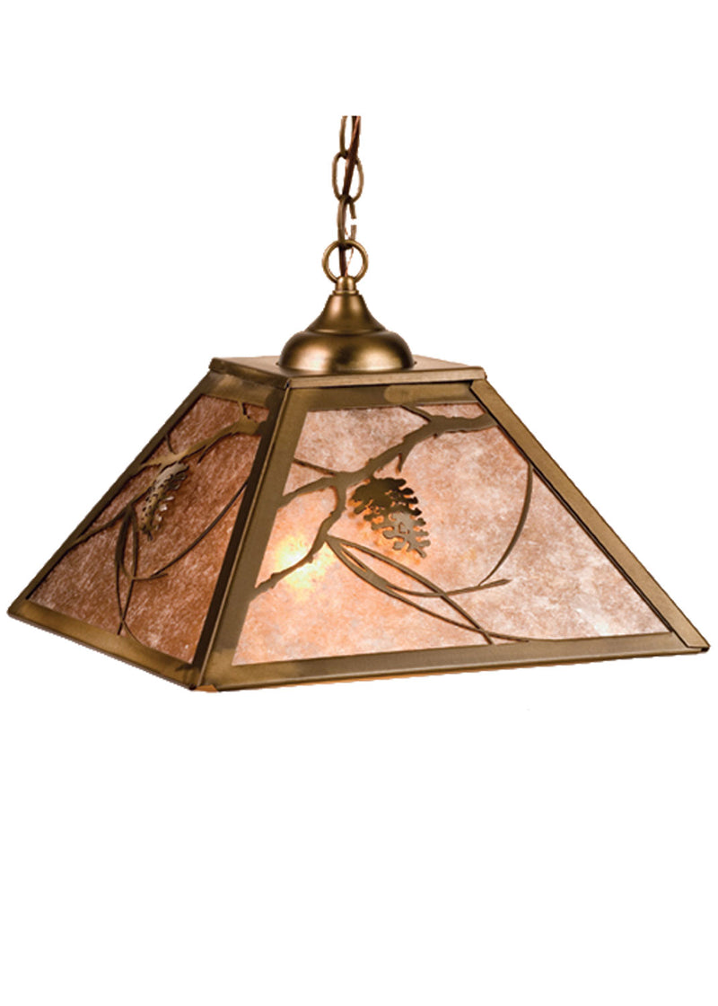 Meyda Tiffany 76316 Two Light Pendant, Antique Copper