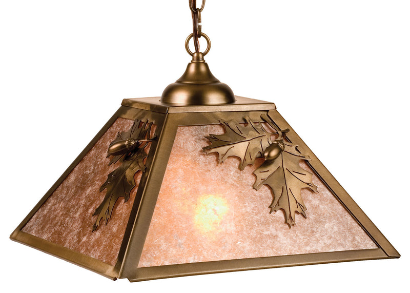 Meyda Tiffany 76317 Two Light Pendant, Antique Copper
