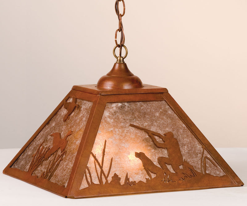 Meyda Tiffany 76323 Two Light Pendant, Rust