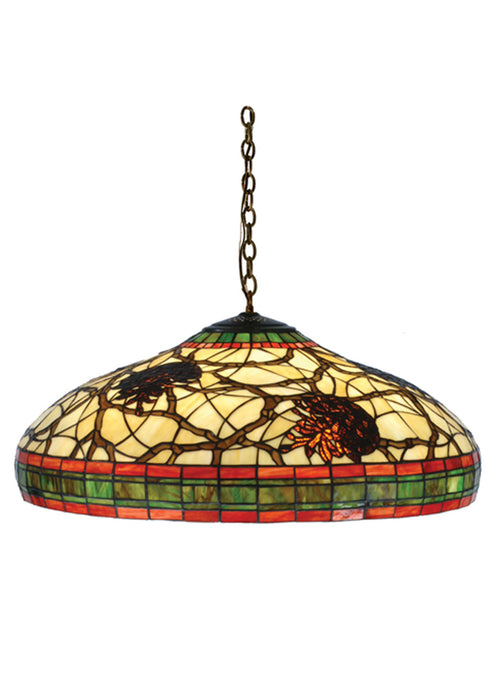 Meyda Tiffany 77981 Three Light Pendant, Bronze