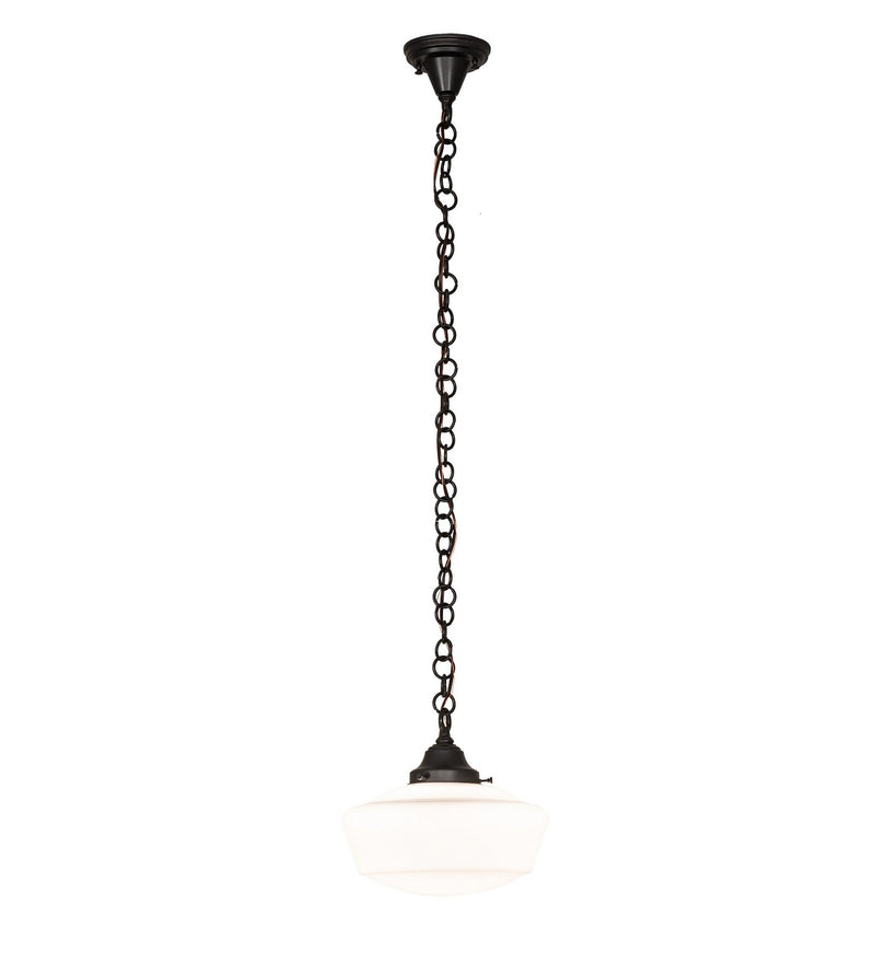 Meyda Tiffany 78010 One Light Pendant, Craftsman Brown