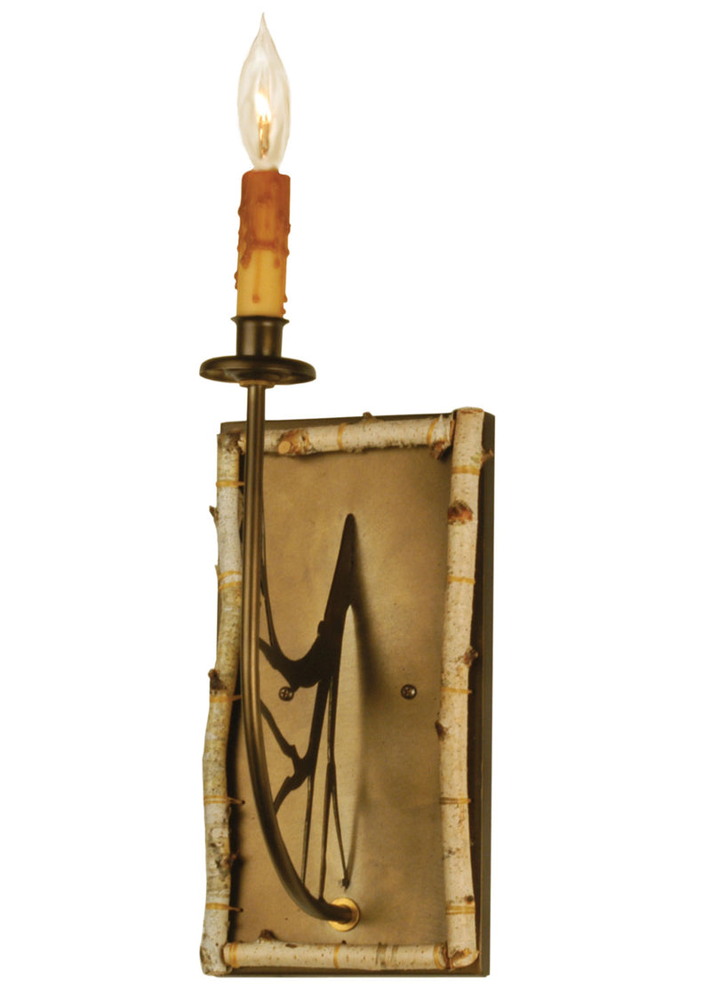 Meyda Tiffany 79728 One Light Wall Sconce, Antique Copper