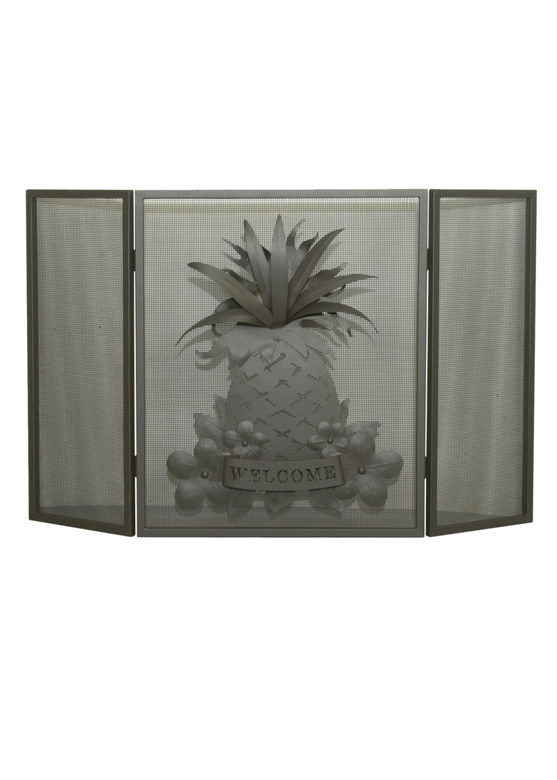Meyda Tiffany 81084 Fireplace Screen, Wrought Iron