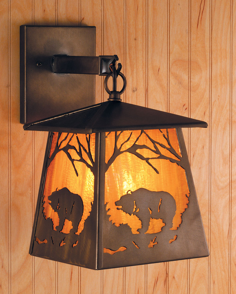 Meyda Tiffany 81343 One Light Wall Sconce, Antique Copper