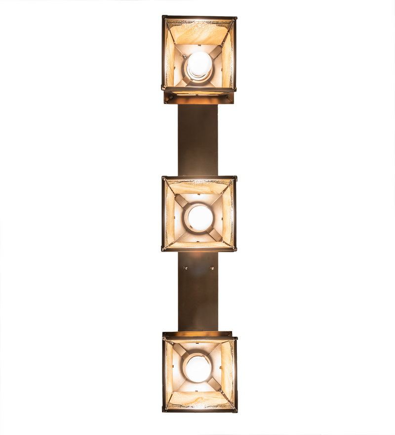 Meyda Tiffany 81382 Three Light Island Pendant, Antique Copper