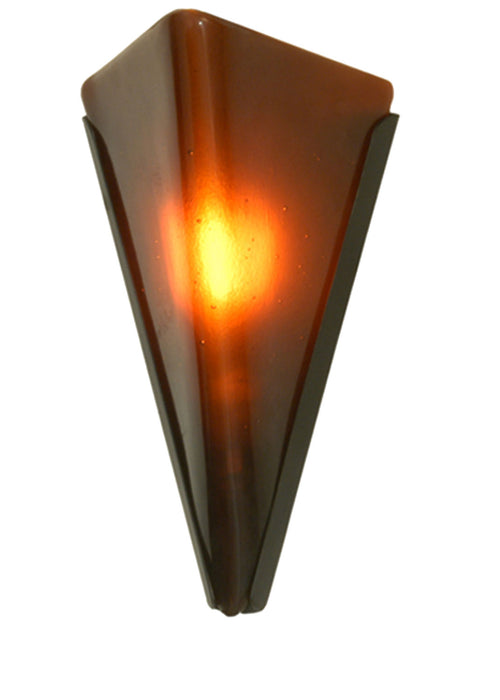 Meyda Tiffany 81610 One Light Wall Sconce, Black Metal