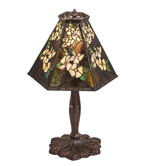 Meyda Tiffany 81619 One Light Accent Lamp, Pbnawg Flame Xag