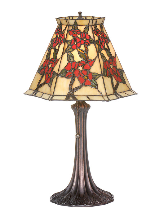 Meyda Tiffany 81620 One Light Accent Lamp, Beige Flame Xag