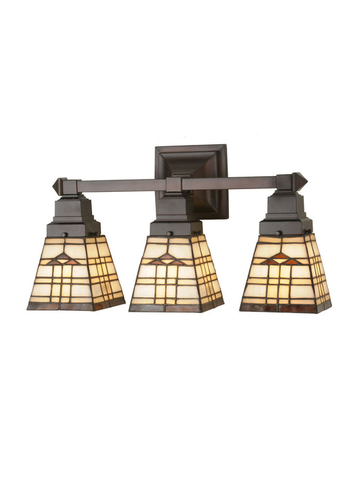 Meyda Tiffany 98195 Three Light Vanity, Antique