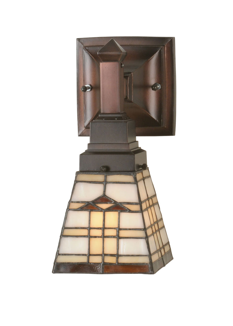 Meyda Tiffany 98201 One Light Wall Sconce, Antique