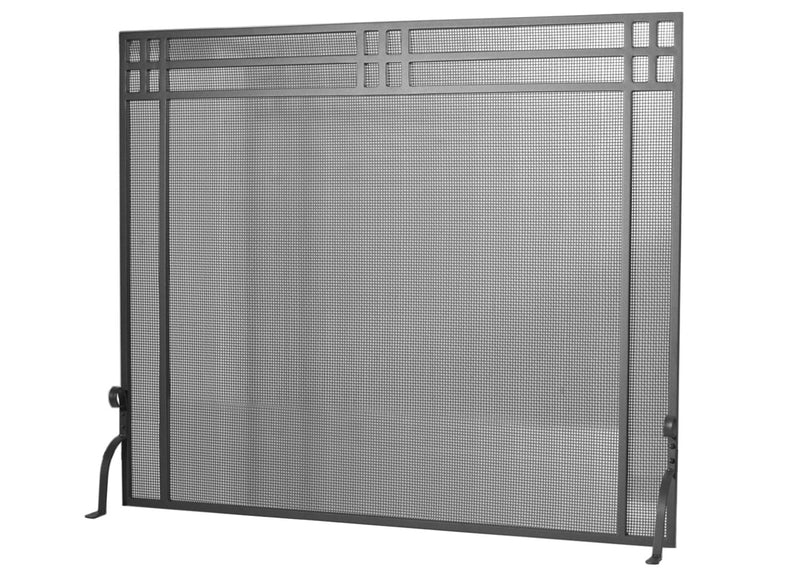 Meyda Tiffany 98233 Fireplace Screen, Wrought Iron