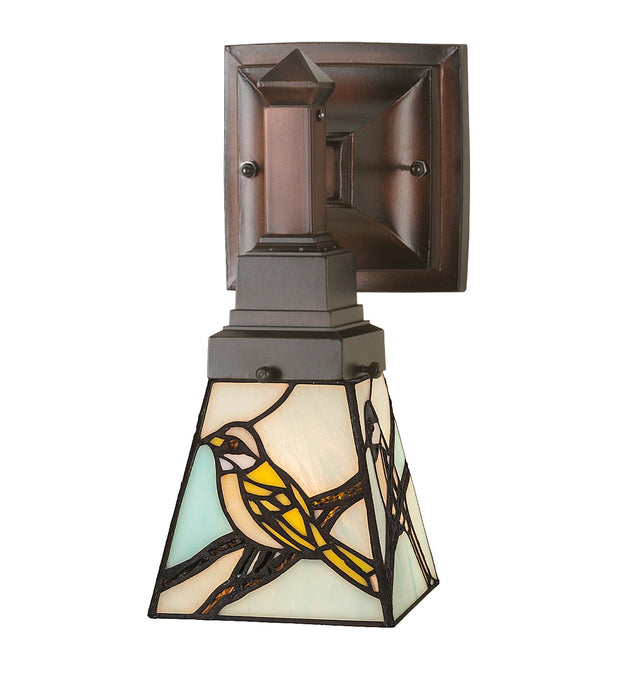 Meyda Tiffany 98530 One Light Wall Sconce, Antique