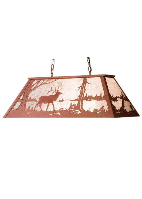 Meyda Tiffany 98815 Six Light Pendant, Rust