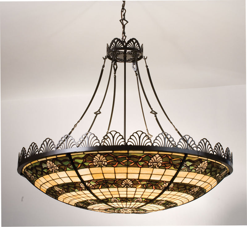 Meyda Tiffany 98971 Eight Light Pendant, Timeless Bronze