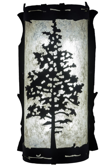 Meyda Tiffany 99174 LED Wall Sconce, Textured Black