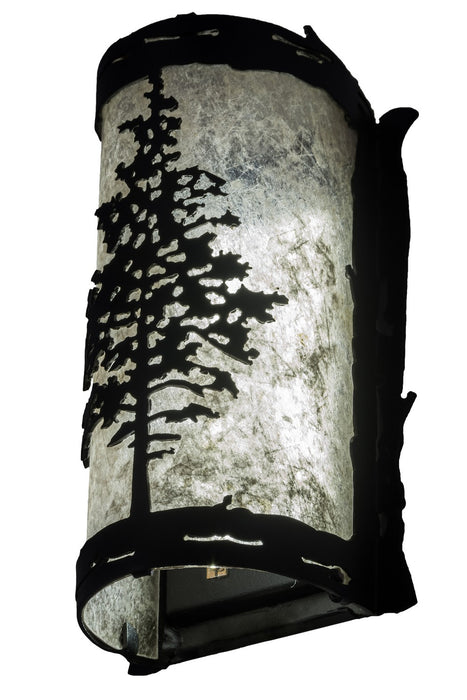 Meyda Tiffany 99174 LED Wall Sconce, Textured Black