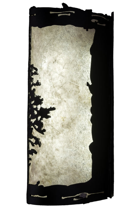 Meyda Tiffany 99174 LED Wall Sconce, Textured Black