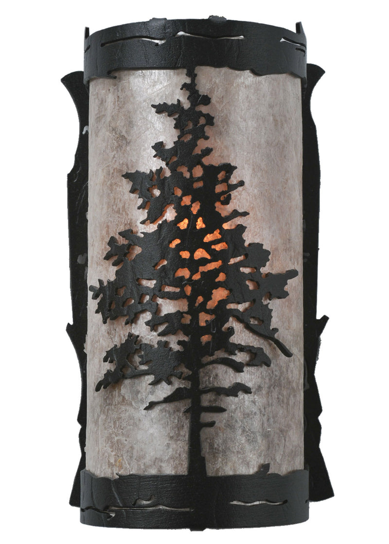 Meyda Tiffany 99174 LED Wall Sconce, Textured Black