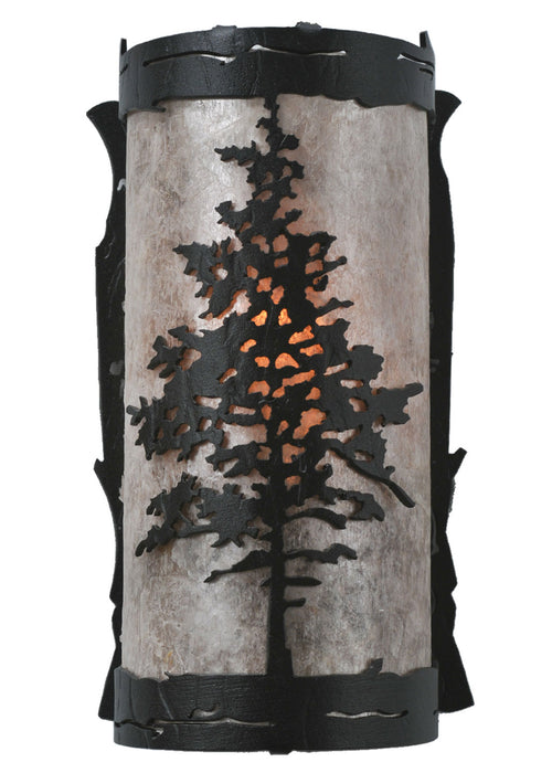 Meyda Tiffany 99174 LED Wall Sconce, Textured Black
